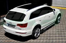 Audi Q7 2005–2015 Sidosteg Allmond Grey (2 st, aluminium) foto 4