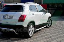 Chevrolet Captiva 2006–2019 Sidosteg Fullmond (2 st, aluminium) foto 3