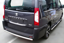 Fiat Scudo 2007–2015 Bakre skyddsbåge (rostfritt stål) foto 1