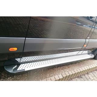 Sidosteg Allmond Grey (2 st, aluminium) foto 1