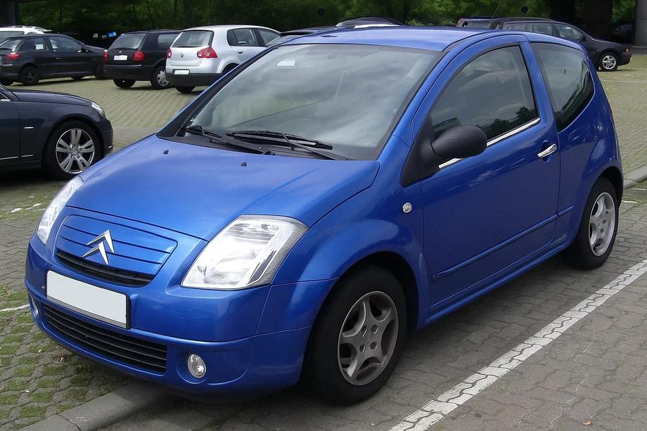 Citroen C-2 2003–2009 Yttre fönsterlister (2 st, rostfritt stål) Image