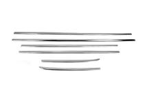 Hyundai Santa Fe 2 2006–2012 Fönsterlister (6 st, rostfritt stål) foto 5