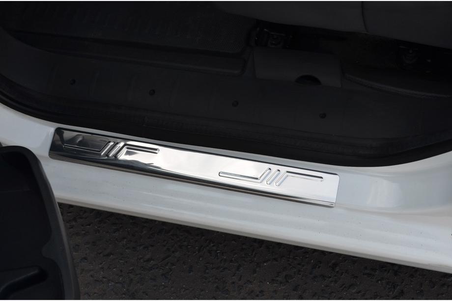 Citroen C-1 2005–2014 Instegsskydd Omsa (2 st, rostfritt stål) Foto 5