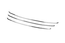 Hyundai IX-35 2010–2015 Grillister till kylargrillen (3 st, rostfritt) foto 3