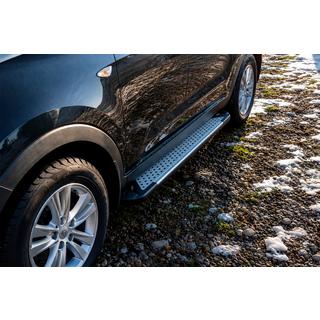 Sidosteg Allmond Grey (2 st, aluminium) foto 2