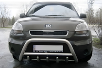 Kia Soul I 2008–2013 Frontbåge (rostfri) foto 2