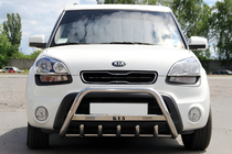 Kia Soul I 2008–2013 Frontbåge (rostfri) foto 1