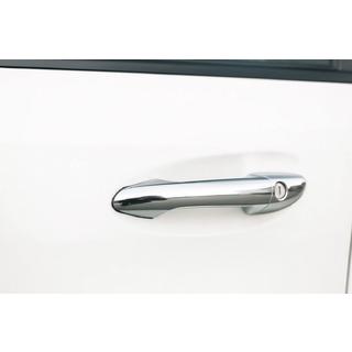 Dörrhandtagskåpor (4 st, rostfritt stål) Mercedes ML W164 2005–2011 foto 3
