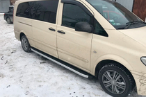 Mercedes Viano 2004–2014 Sidosteg Альянс (2 st, aluminium) foto 8