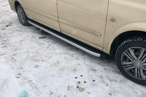 Mercedes Viano 2004–2014 Sidosteg Альянс (2 st, aluminium) foto 9