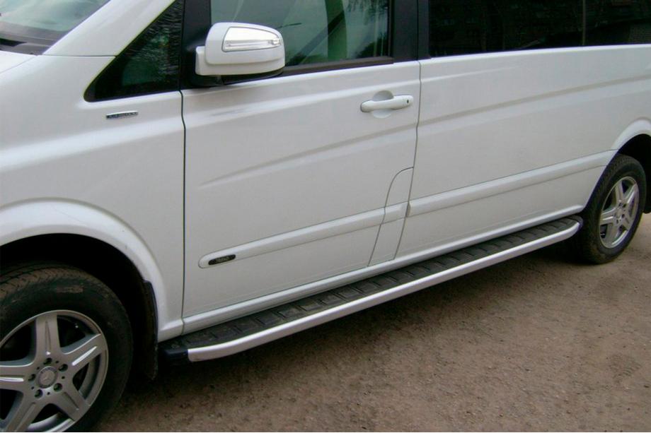 Mercedes Viano 2004–2014 Sidosteg Альянс (2 st, aluminium) Image