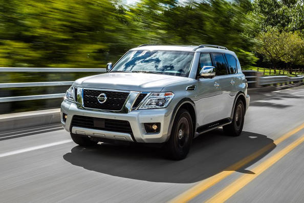 Test av andra generationens Nissan Armada Foto 7