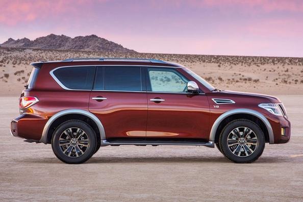 Test av andra generationens Nissan Armada Foto 6