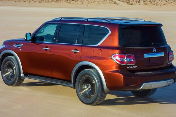 Test av andra generationens Nissan Armada Foto 2