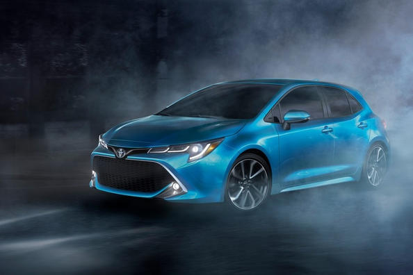 Halvkombi Toyota Corolla, årsmodell 2019