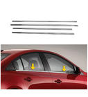 Mazda 3 2009–2013 Fönsterlister (4 st, rostfritt) foto 1