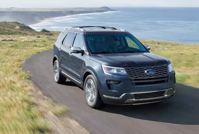Femte generationen av SUV:en Ford Explorer