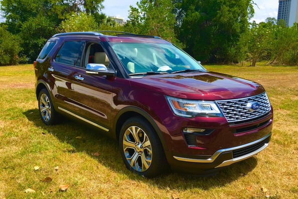Femte generationen av SUV:en Ford Explorer