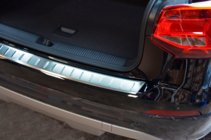 Audi Q2 2016– Bakre stötfångarskydd OmsaLine (rostfritt) foto 6