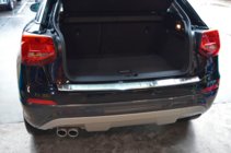 Audi Q2 2016– Bakre stötfångarskydd OmsaLine (rostfritt) foto 2