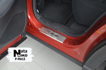 Mazda CX-5 2017–2025 Instegslister Nataniko (4 st, rostfritt stål) foto 3
