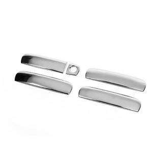 Kromade dörrhandtagskåpor (4 st, rostfritt stål) Audi A4 B7 2004–2008 foto 4