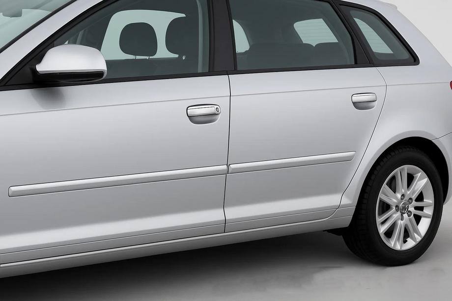 Audi A4 B7 2004–2008 Kromade dörrhandtagskåpor (4 st, rostfritt stål) Image
