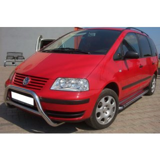 Frontbåge WT005 (rostfritt stål) Ford Galaxy 1995–2006 foto 2