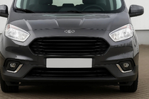 Ford Courier 2014–2023 Kromade dimljussargar (2018↗, 2 st, rostfritt) foto 1