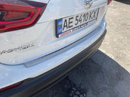 Nissan Qashqai 2014–2021 Kromlist bakre stötfångarskydd OmsaLine (2017-2021, rostfritt) foto 1
