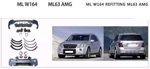 Mercedes ML W164 2005–2011 AMG bodykit (komplett stötfångarkit) foto 7