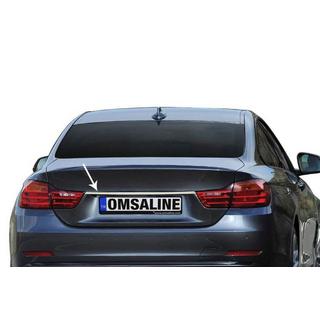 Rostfri list ovanför registreringsskylten BMW 4-serie F32/F33/F36 2012–2020 foto 1