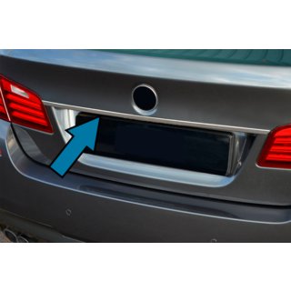 Rostfri list ovanför registreringsskylten SD BMW 5-serien F10/F11 2010–2016 foto 1