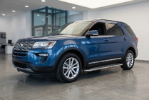 Ford Explorer 2011–2019 Sidosteg Maydos v2 (2 st, aluminium ↗ rostfritt stål) foto 1