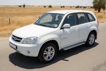Chery Tiggo 1 2005–2016 Sidosteg Maya V2 (2 st, aluminium) foto 1