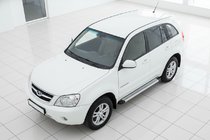 Chery Tiggo 3 2005– Sidosteg Maya V2 (2 st, aluminium) foto 1