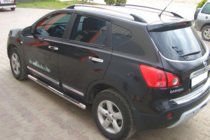 Nissan Qashqai 2007–2010 Sidorör (2 st, rostfritt) foto 6