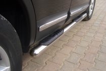 Nissan Qashqai 2007–2010 Sidorör (2 st, rostfritt) foto 5