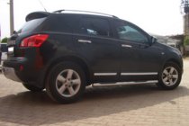 Nissan Qashqai 2007–2010 Sidorör (2 st, rostfritt) foto 2