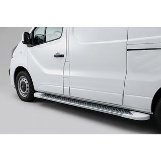Sidosteg Allmond White (2 st, aluminium) Nissan NV300/Primastar 2016– foto 1