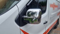 Nissan NV300/Primastar 2016– Kromade spegelkåpor (2 st, plast) foto 5