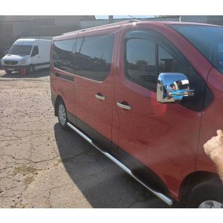 Sidorör (2 st, rostfritt) Nissan NV300/Primastar 2016– foto 2
