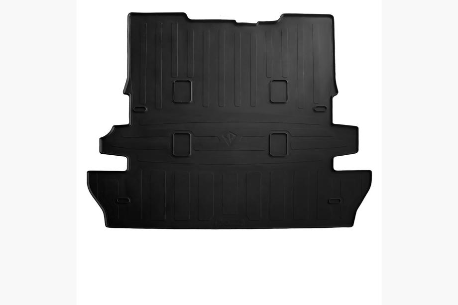 Toyota Land Cruiser 200 2007–2021 Bagagerumsmatta (Stingray, gummi, svart) 7-sits Image