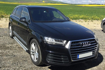 Audi Q7 2015–2026 Sidosteg Maya V4 (2 st, aluminium) foto 9
