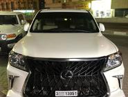 Lexus LX570/450d 2008–2022 Främre stötfångare för 2008-2015 i facelift-stil (för lackering) foto 7
