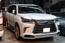 Lexus LX570/450d 2008–2022 Bodykit-sats (Modellista) Svart färg foto 4