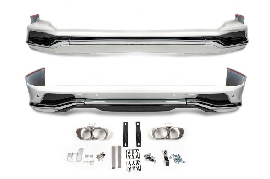 Lexus LX570/450d 2008–2022 Bodykit-sats (Modellista) Svart färg Image