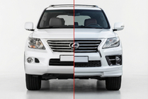 Lexus LX570/450d 2008–2022 Restyling-kit 2008-2012 till 2012-2016 F-Sport foto 1