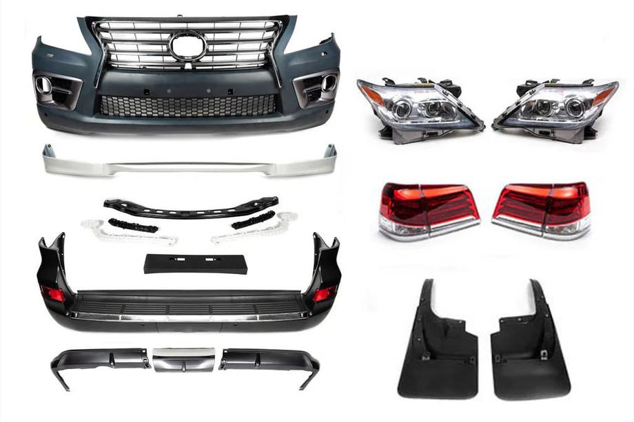 Lexus LX570/450d 2008–2022 Restyling-kit 2008-2012 till 2012-2016 F-Sport Foto 2