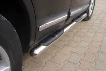 Nissan Qashqai 2010–2014 Sidorör (2 st, rostfritt) foto 5